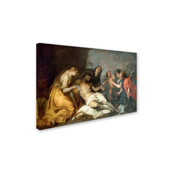 Anthony Van Dyck 'Lamentation Over The Dead Christ' Canvas Art,22x32